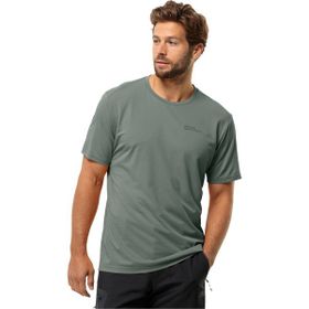 Jack Wolfskin 1809811TR-4311 Delgami S/S M Yeşil Erkek T-shirt