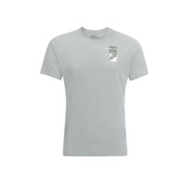 Jack Wolfskin 1809941TR-6709 Vonnan S/S Graphic T M Açık Gri Erkek T-shirt