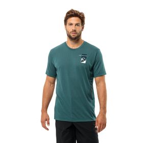 Jack Wolfskin 1809941TR Vonnan S/S Graphic T Erkek T-shirt