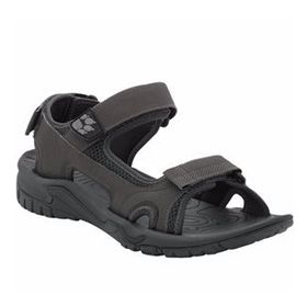 Jack Wolfskin 4019011 6350 Lakewood Cruise Gri Erkek Sandalet