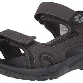Jack Wolfskin 4019011 6350 Lakewood Cruise Gri Erkek Sandalet