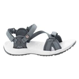 Jack Wolfskin 4019041-1597 Lakewood Ride Sandal W Gri Kadın Sandalet