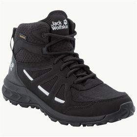 Jack Wolfskin 4051331 Woodland 2 Texapore Mid W Black Grey Kadın Outdoor Bot