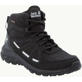 Jack Wolfskin 4051331 Woodland 2 Texapore Mid W Black Grey Kadın Outdoor Bot
