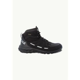 Jack Wolfskin 4051331 Woodland 2 Texapore Mid W Black Grey Kadın Outdoor Bot