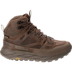 Jack Wolfskin 4056381_5178 Terraquest Kahverengi Texapore Su Geçirmez Mıd Erkek Bot