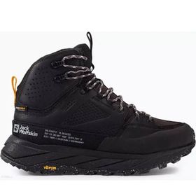 Jack Wolfskin 4056381_6000 Terraquest Texapore Su Geçirmez Mid M Siyah Erkek Outdoor Bot