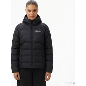 Jack Wolfskin A60330 Siyah Ather Down Hoody Kadın Outdoor Mont
