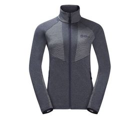Jack Wolfskin Blattsteig Graphite Kadın Outdoor Polar Ceket
