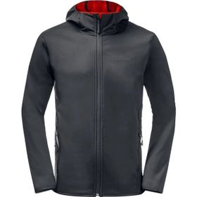 Jack Wolfskin Bornberg Hoody Gri Softshell Erkek Outdoor Ceket