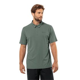 Jack Wolfskin Delgami M Yeşil Polo Erkek T-shirt