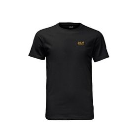 Jack Wolfskin Essential Siyah T-Shirt