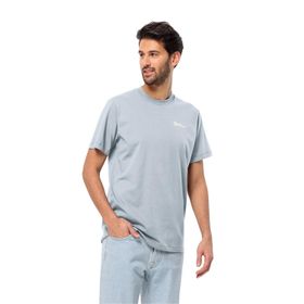 Jack Wolfskin Essential T M Bisiklet Yaka Normal Kalıp Beyaz Erkek T-shirt