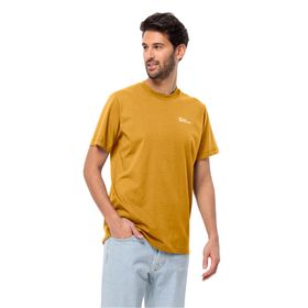Jack Wolfskin Essential T M Sarı Kısa Kollu Erkek T-shirt