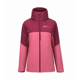Jack Wolfskin Feldberg 1115661-2191 Kadın Somon 3in1 Mont
