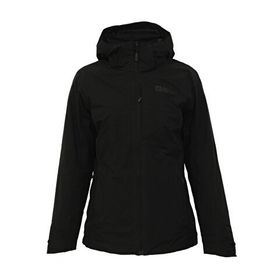Jack Wolfskin Feldberg 1115661-6000 Kadın Siyah 3in1 Mont