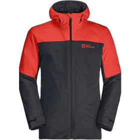 Jack Wolfskin Glaabach 3 In 1 Jkt Erkek Kırmızı Outdoor Mont