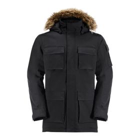 Jack Wolfskin Glacier Canyon Siyah Erkek Outdoor Parka