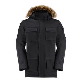 Jack Wolfskin Glacier Canyon Siyah Erkek Outdoor Parka