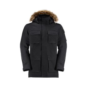 Jack Wolfskin Glacier Canyon Siyah Erkek Outdoor Parka