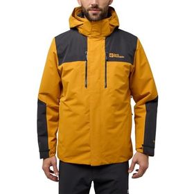 Jack Wolfskin Jasper 3IN1 JKT A61858 Sarı Erkek Outdoor Ceket