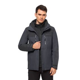 Jack Wolfskin Jasper Gri Erkek Mont