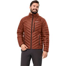Jack Wolfskin Passamanı Down Jkt M 1207151_2503 - Kiremit Erkek Outdoor Mont
