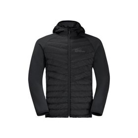 Jack Wolfskin Routeburn Pro Hybrid Black Erkek Outdoor Ceket