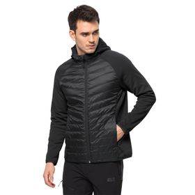 Jack Wolfskin Routeburn Pro Hybrid Black Erkek Outdoor Ceket