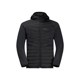 Jack Wolfskin Routeburn Pro Hybrid Black Erkek Outdoor Ceket