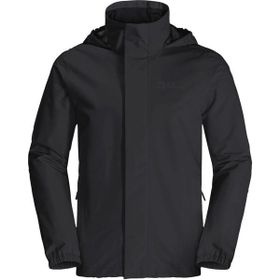 Jack Wolfskin Stormy Point 2L Siyah Erkek Outdoor Ceket