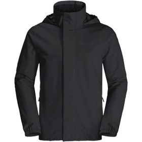 Jack Wolfskin Stormy Point 2L Siyah Erkek Outdoor Ceket