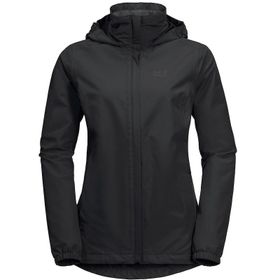 Jack Wolfskin Stormy Point Siyah Kadın Outdoor Mont