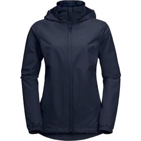 Jack Wolfskin Stormy Point W Siyah Kadın Spor Ceket