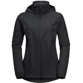 Jack Wolfskin Stormy Point W Siyah Kadın Spor Ceket