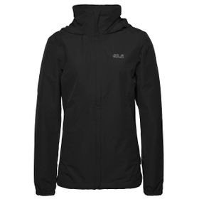 Jack Wolfskin Stormy Point W Siyah Kadın Spor Ceket