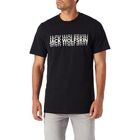 Jack Wolfskin Strobe T M Bisiklet Yaka Normal Kalıp Sarı Erkek T-Shirt