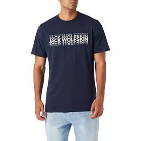 Jack Wolfskin Strobe T M Bisiklet Yaka Normal Kalıp Sarı Erkek T-Shirt