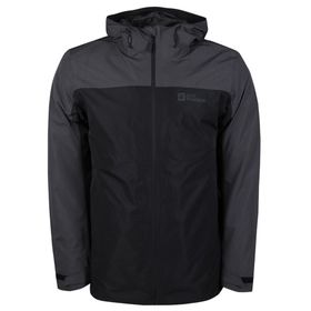 Jack Wolfskin Taubenberg 3 In 1 Jkt Erkek Siyah Outdoor Mont