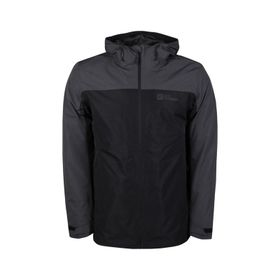 Jack Wolfskin Taubenberg 3 In 1 Jkt Erkek Siyah Outdoor Mont