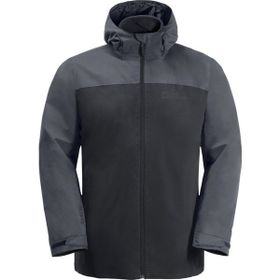Jack Wolfskin Taubenberg 3IN1 Antrasit Erkek Outdoor Ceket