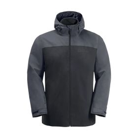 Jack Wolfskin Taubenberg 3IN1 Antrasit Erkek Outdoor Ceket