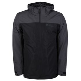 Jack Wolfskin Taubenberg 3IN1 Siyah Erkek Outdoor Ceket