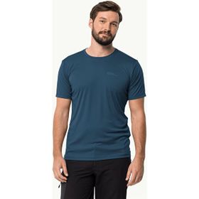 Jack Wolfskin Tech Koyu Mavi Erkek T-shirt