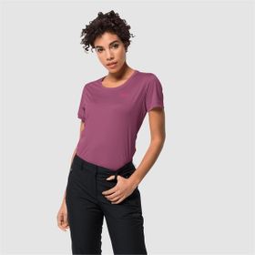Jack Wolfskin Tech Mor W Kadın Kısa Kollu T-shirt