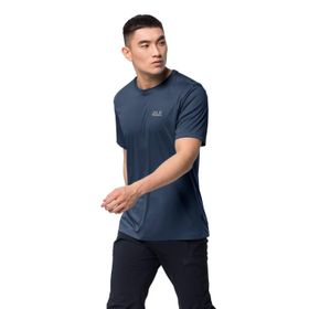 Jack Wolfskin Tech TM Mavi Erkek T-shirt