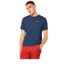 Jack Wolfskin Tech TM Mavi Erkek T-shirt