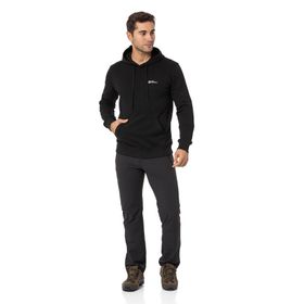Jack Wolfskin Tommy Hoody M Siyah Erkek Sweatshirt