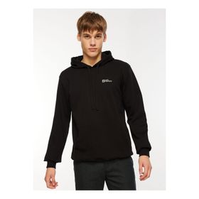 Jack Wolfskin Tommy Hoody M Siyah Erkek Sweatshirt