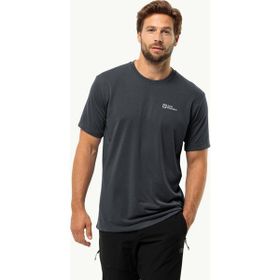 Jack Wolfskin Vonnan S-S T M Siyah Erkek T-shirt